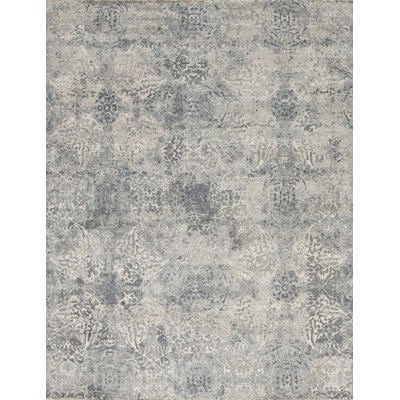 Pinnacle Hand Knotted Damask Area Rug