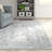 Almirka Medallion Runner Rug for Living Room Bedroom Dining Room Entryway Hallway Kitchen, Ivory/Grey-974537677