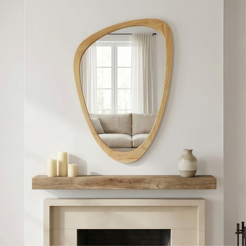 Miroir décoratif Oak Color 24 "x 36"