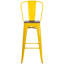 Tabouret de salle à manger en métal Margherite-466744689-460918465
