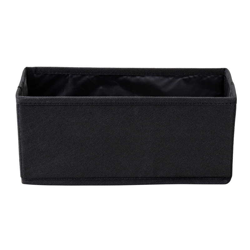 Fackelmann Fabric Bin, Black