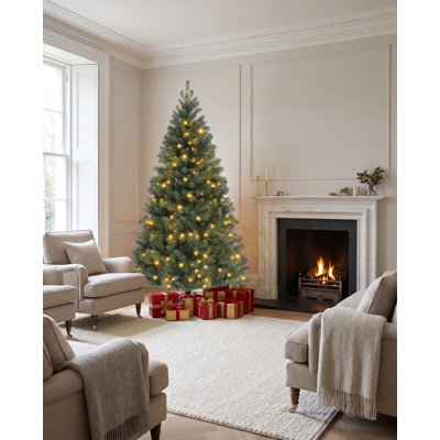 6FT H Lighted Artificial Pine Christmas Tree