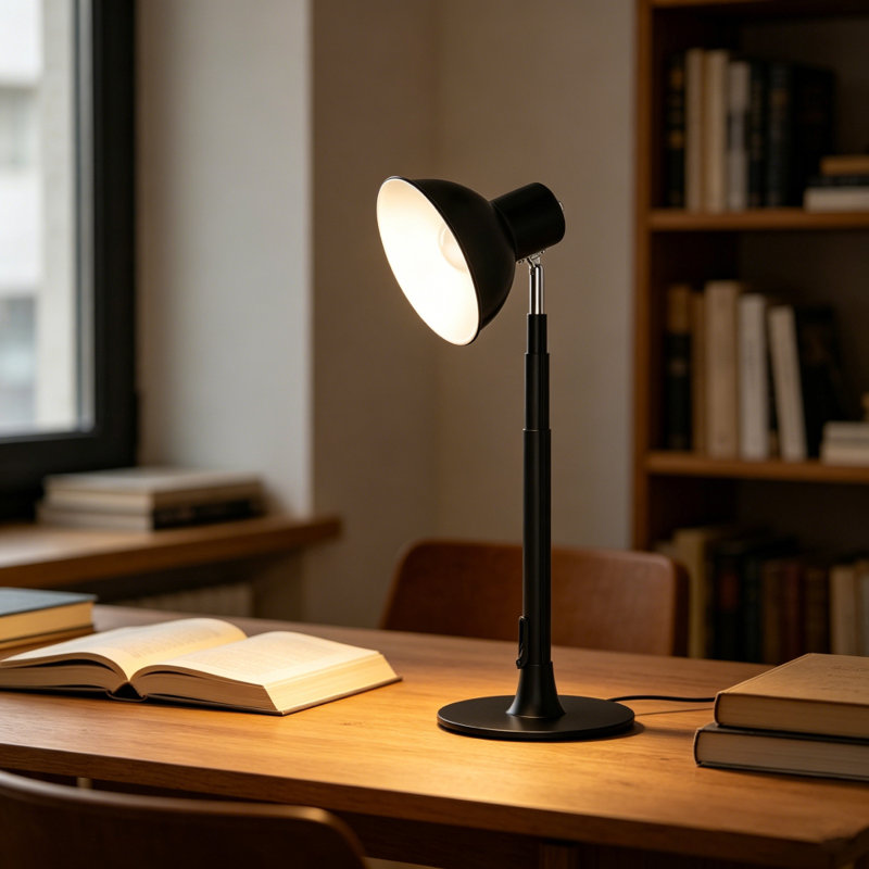 Lamp, Black, Black