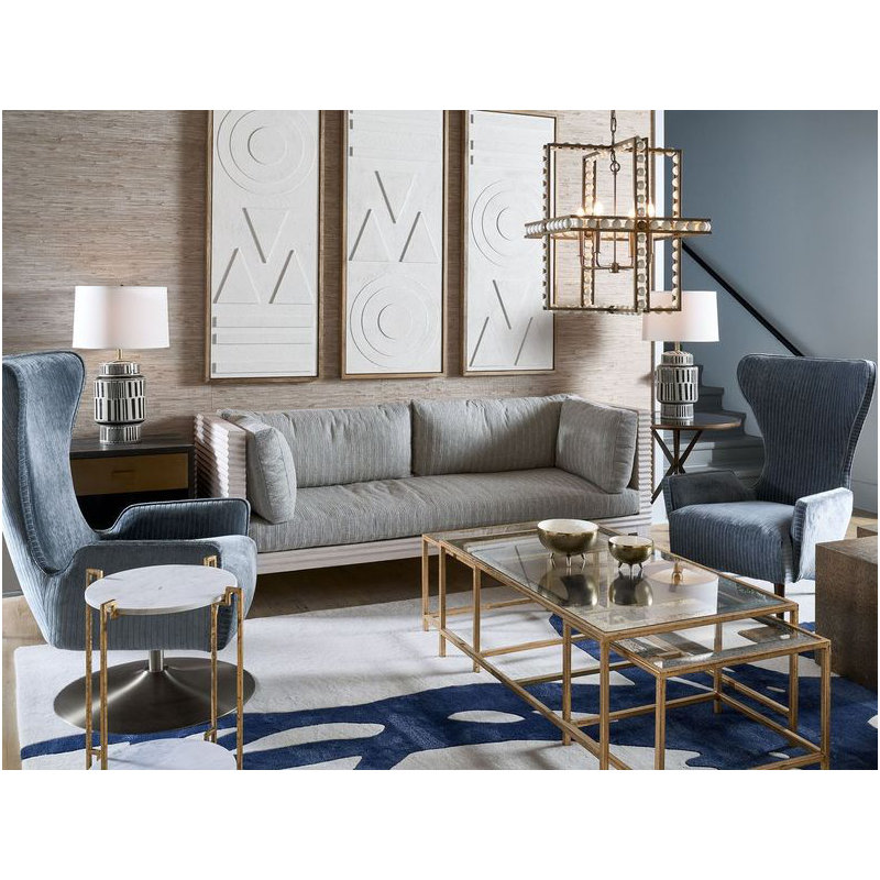 Evangeline Marble End Table