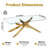 Madlaina Glass Top Single Coffee Table-203751561