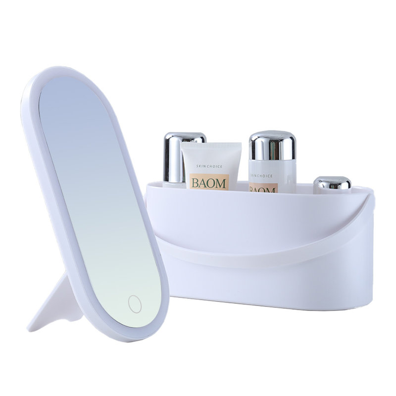 Plastic Makeup Organiser, Blue