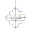 Rosena 4 - Light Chrome Lantern Pendant