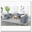 Chaise en velours Channel