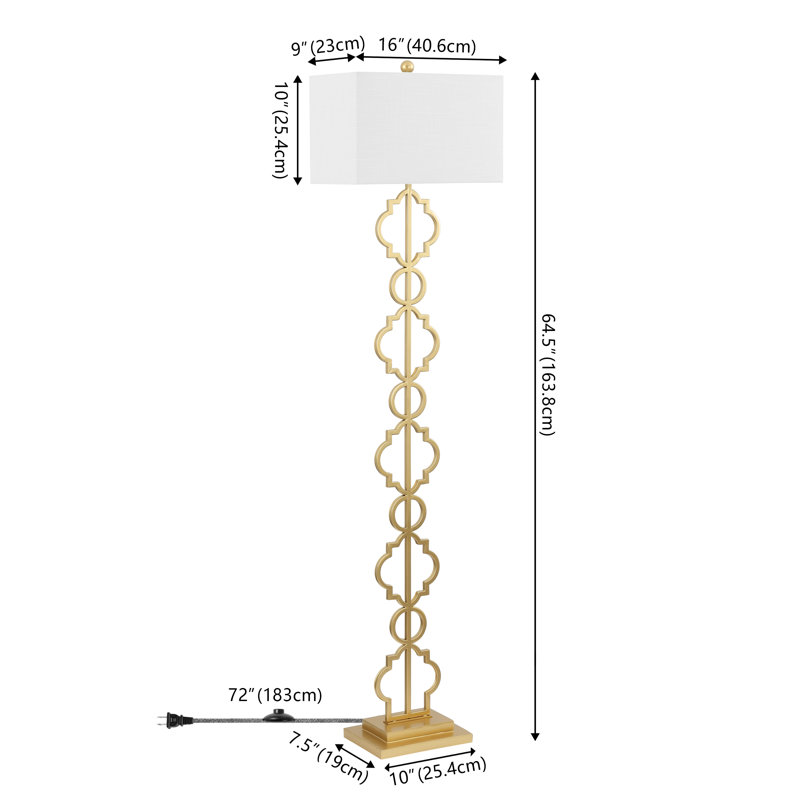 Lampe torchère sur pied 65 po Zambrano