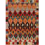 Tapis marocain à motif géométrique treillis 5 x 6