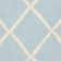 Rodgers Hand Woven Flat Weave Wool/Cotton Geometric Rug in Light Blue/Ivory