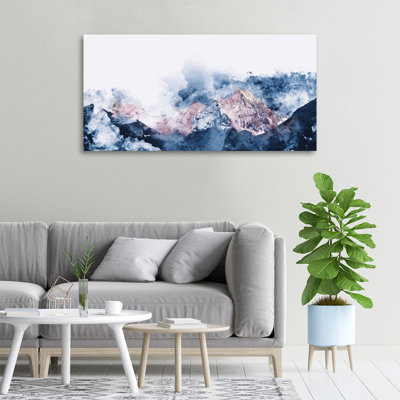 Mountain Range - Wrapped Canvas Print