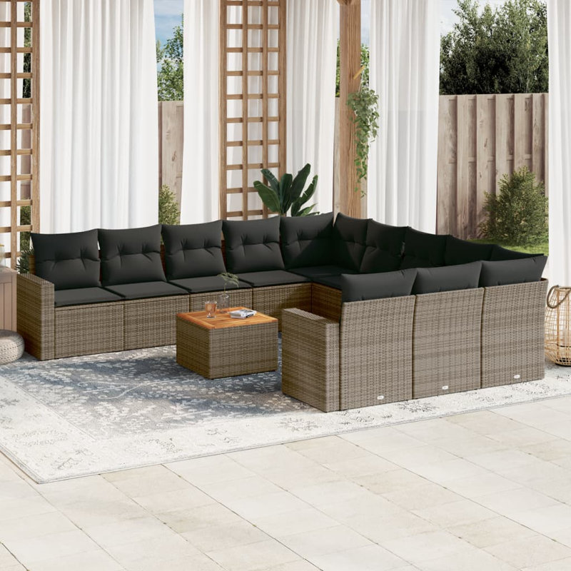 Ensemble de canapé de jardin Vidaxl