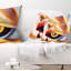 Eye s Intuition - Coussin imprimé abstrait-29842394-89814321