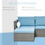 3 - Person Patio Conversation Set with Cushions-1555522947