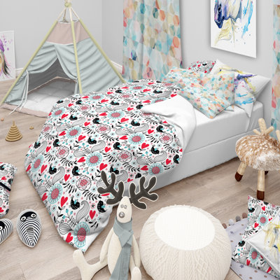 Ensemble de housse de couette modern adolescent
