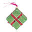 5'' Handmade Glass 12 DAYS OF CHRISTMAS Holiday Shaped Ornament