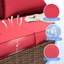 Ensemble de conversation modulaire en rotin Babak avec foyer et table basse-1506754782-1517567755