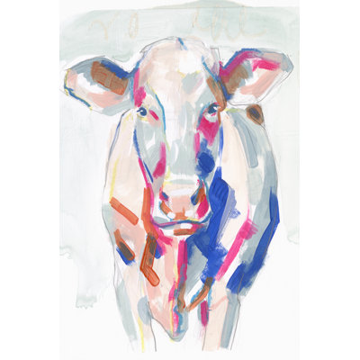 Fluorescent Farm III by Jennifer Paxton Parker - Wrapped Canvas Painting