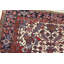 Tapis blanc en laine des années 1970 7 pi x 8 pi 11 po Fayne