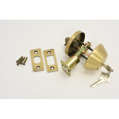 Verrou double cylindrique