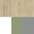 Oslo Oak/Sage Green/Cool Grey/White