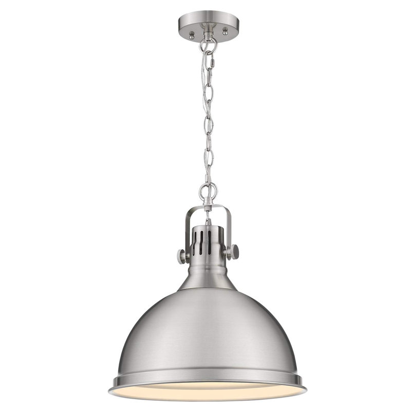 1 - Light Oil Rubbed Bronze Single Pendant, Brushed Nickel, Oil Rubbed Bronze