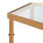 Oxendine Glass Top End Table-783659843