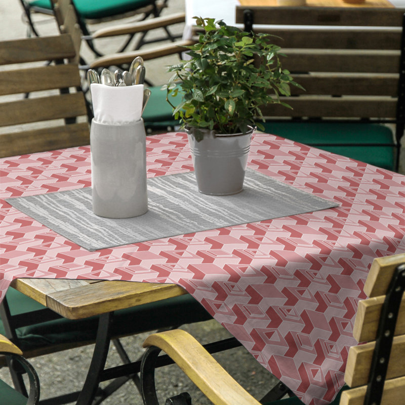 Nappe de gratte-ciels classiques, Rouge