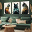 3 Piece Wrapped Canvas Print