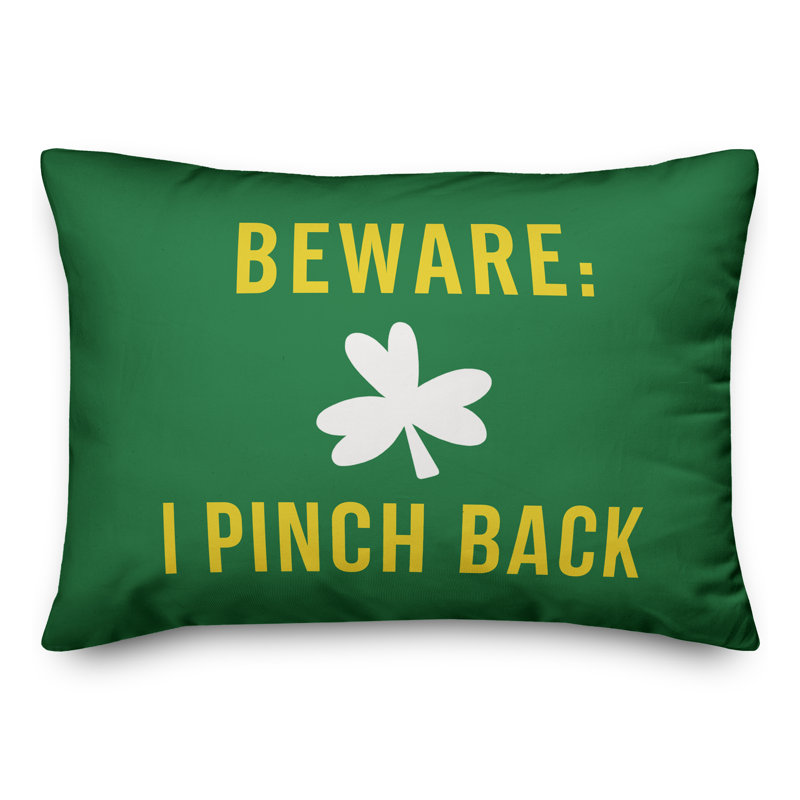 Coussin Patty Beware I Pinch Back