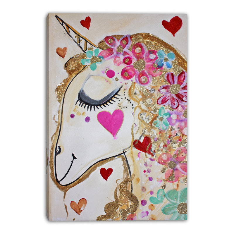 «Heart Garden», art mural sur toile tendue, L 30 po x H 40 po x P 1,5 po