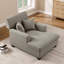 Chaise longue rembourrée en tissu 39,76 po-1990492640
