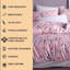  Ensemble de draps 100% coton Peach-726077479-726077487
