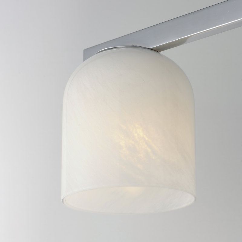 Luminaire suspendu Scoop-Linear, Chrome poli