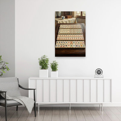 Traditional Mahjong Game Traditional Wall Art