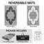 Tapis d'extérieur pliable et imperméable en paille Dory Medallion Border-254348421-254348426