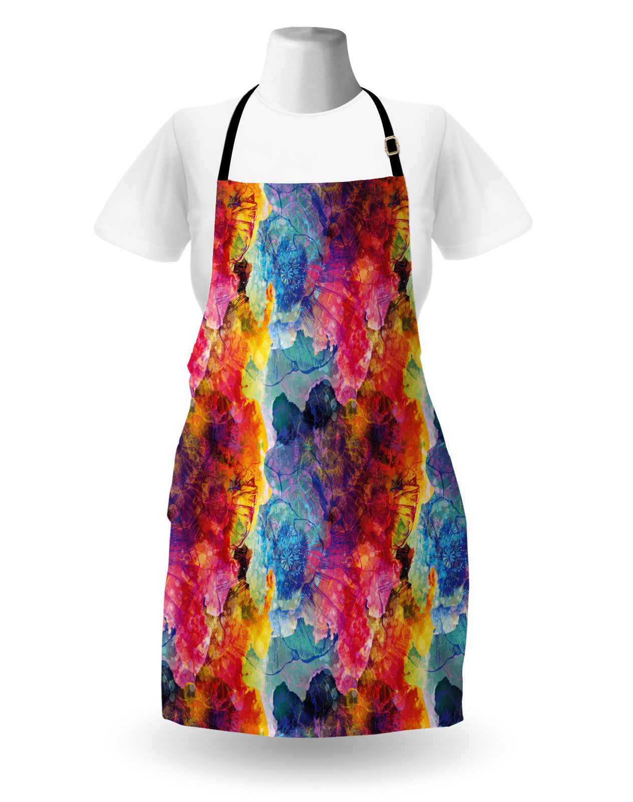 East Urban Home Abstract Bib Apron | Wayfair