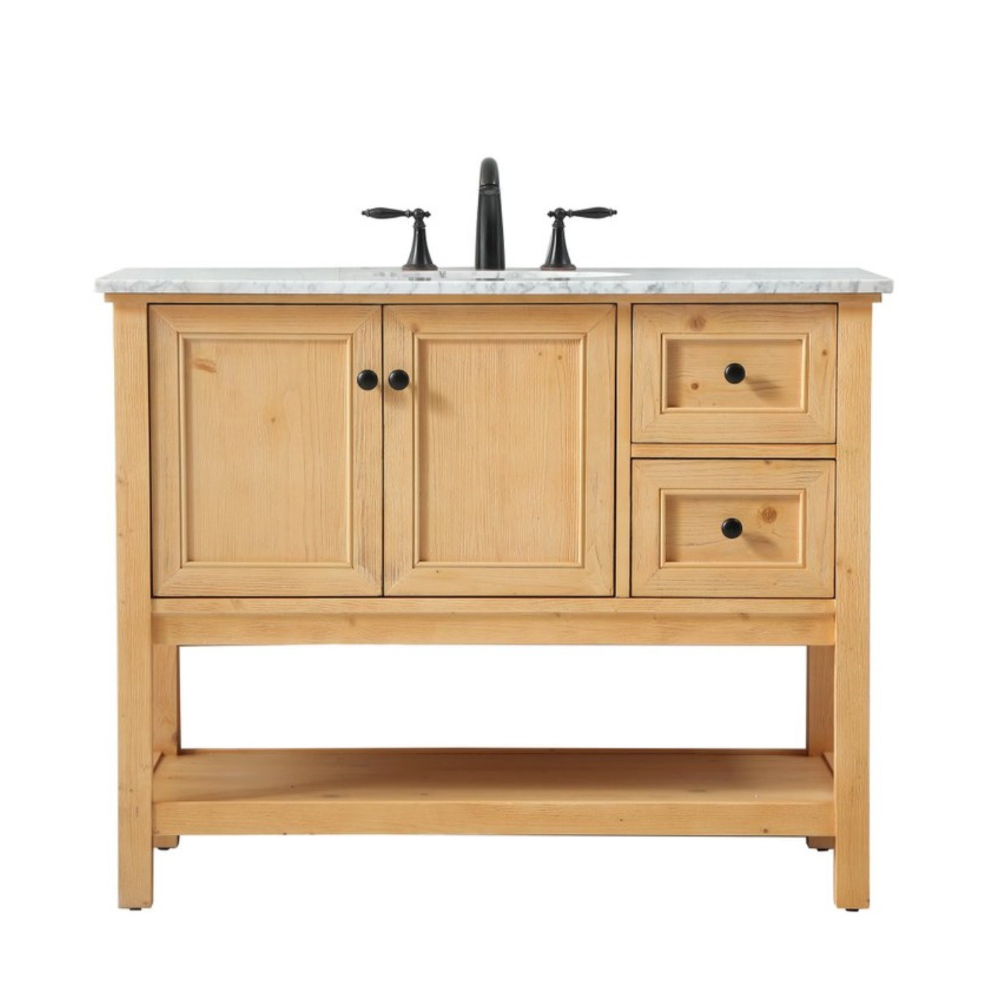 Bonsai 42'' Single Bathroom Vanity, Natural