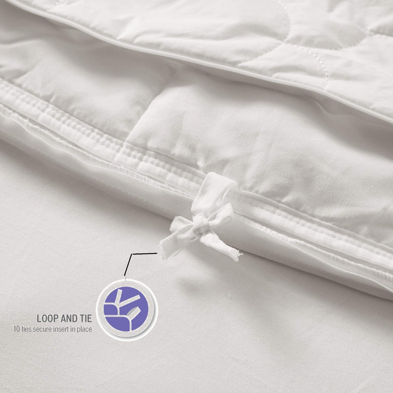 Heated Ogee Throw, White