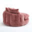 Canapé-lit rond surdimensionné de 55 po pour chaise longue à longs accoudoirs avec coussins-651004877