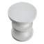 Spiral Occasional Table hand-moulded in Lime Plaster