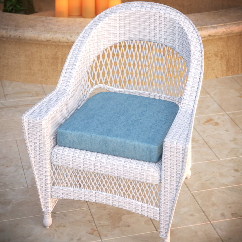 Coussin de siège d'extérieur Sunbrella, Tissage uni Sunbrella® horizon coulé