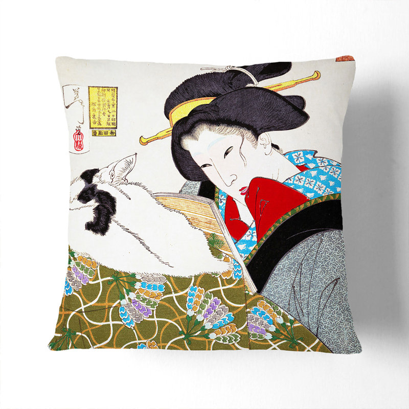 Square Throw Cushion, 55cm H x 55cm W x 20cm D, Stone
