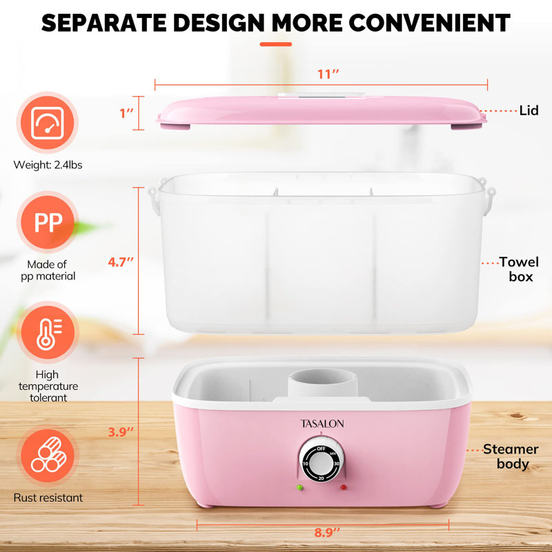 Chauffe-serviettes 5L, Rose