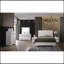 Grand lit blanc ultrabrillant