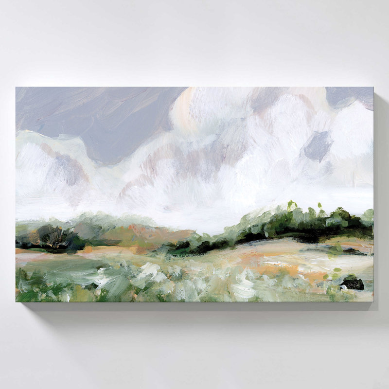 "Soft Summer Sky" par Katrina Pete, reproduction sur toile, H 18 po x l 30 po