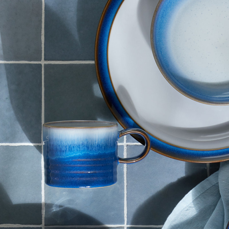 Denby Blue Haze Small Mugs, Set of 2