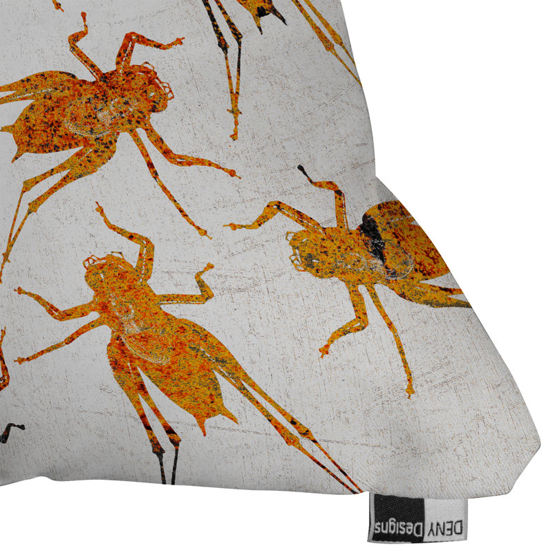 Coussin Grasshoppers, 16 po x 16 po