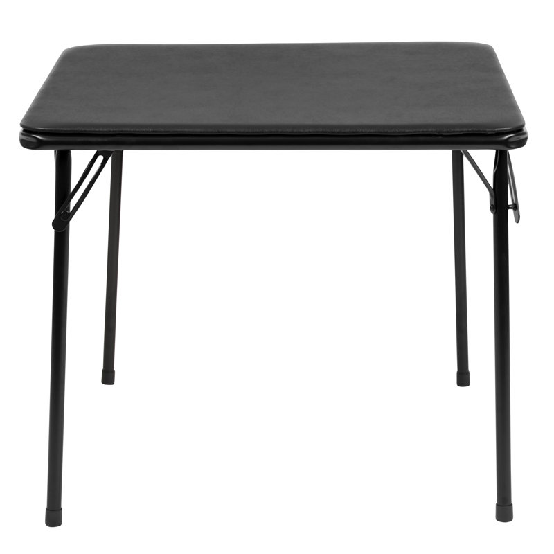 Table de jeu carrée Jannet Kids, Noir, noir, noir, noir